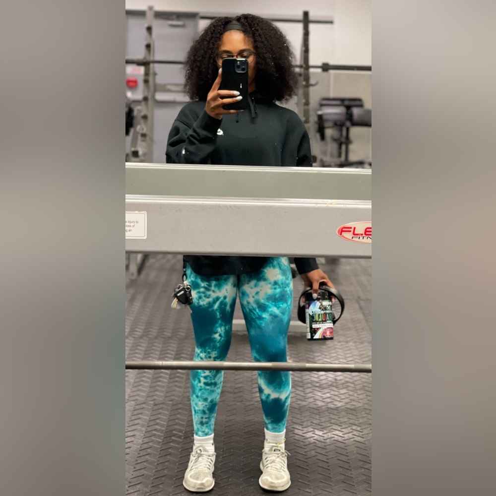 Leggings/ tie-dye/ s/ peachee bum